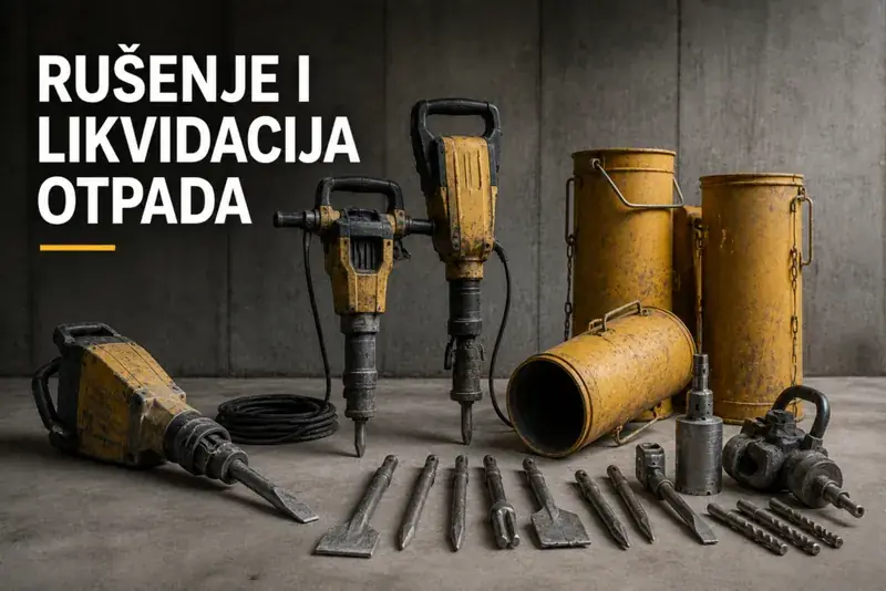 Oprema za rušenje i likvidaciju otpada