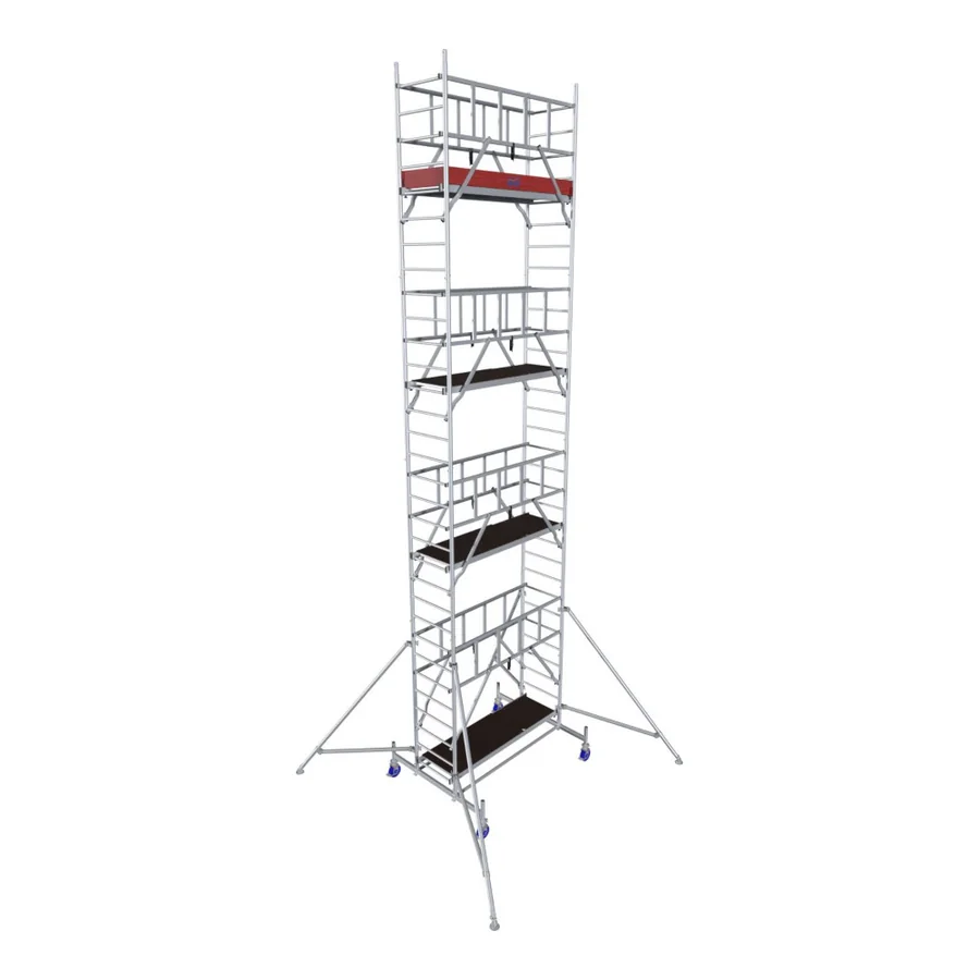 Krause ProTec  – aluminijska pokretna skela radne visine 9,30 m. – najam opreme NEXTrent